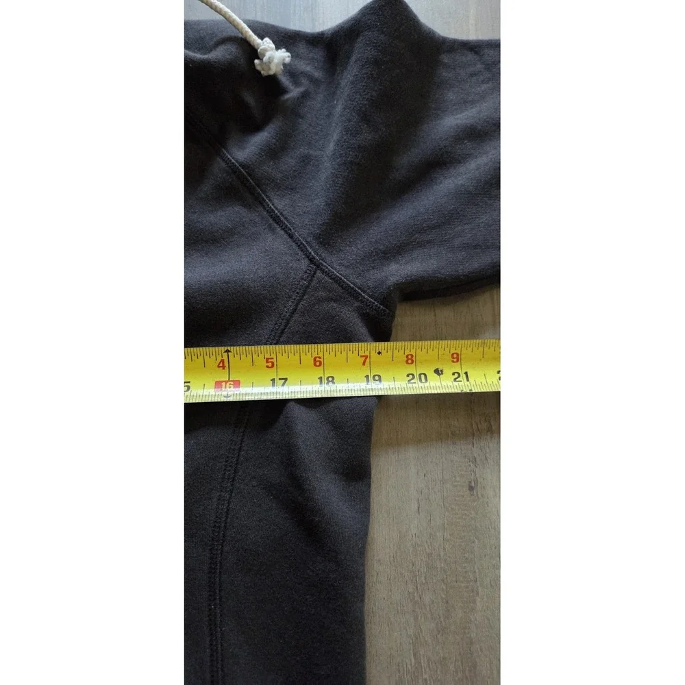 Adidas Vintage Black 3 Stripe Full Zip Jacket Youth Medium